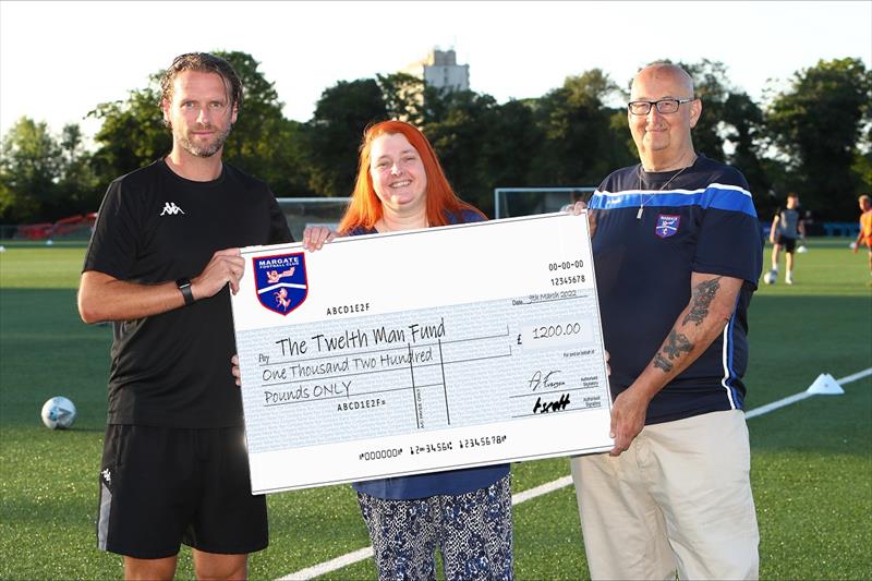 Supporters Club Donation To 12th Man Fund